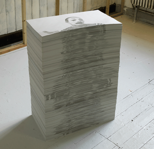 <em>Masks (10,000 frames)</em>. All the frames of a film, to be given away.